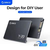 ORICO 2.5'' SATA SSD 1TB 2TB 4TB High Capacity 2.5 Inch SATA3.0 Internal Solid State Hard Drive Design for DIY User