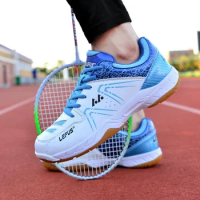 2024 LEFUS Unisex Badminton Tennis Shoes Breathable Female Outdoor Sports Training Footwear Children Sport Shoes