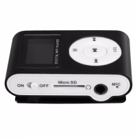 Portable Skrin LCD Klip Bateri Litium FM Radio Sport Music Player MP3 Music Player Mini MP3 Player