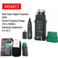 MASTECH MS6813 Network Cable Telephone Line Tester Detector Transmitter RJ45