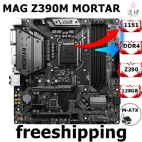 For MSI MAG Z390M MORTAR Motherboard 128GB LGA 1151 DDR4 Micro ATX Z390 Mainboard 100% Tested Fully Work