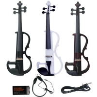 【 樂器種草】【電小提琴】工廠電子琴4/4成人專業演奏級學生兒童練習考級電聲 fZxp