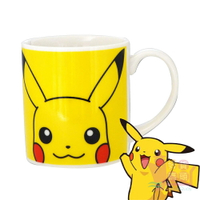 日本製Pokemon皮卡丘陶瓷印花馬克杯｜官方正版卡通精靈寶可夢水杯茶杯咖啡杯餐具