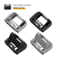 Silicone Case For DJI RC Remote Control Protective Cover with Sun Shade Hood for DJI Mini 3 Pro RC Smart Controller Accessories