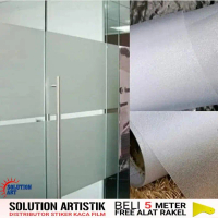 CUCI GUDANG Stiker kaca Sunblast Polos Lebar 122cm ZA194
