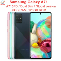 Samsung Galaxy A71 A715FD Dual Sim 6.7" Global Version 6GB RAM 128GB ROM Snapdragon Octa Core 4 Camera NFC 4G LTE