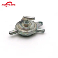 3-way Inline Vacuum Fuel Petcock Fuel Valve Fuel Cock For GY6 50 125 150 cc Scooter Moped ATV