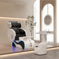 Professional Manicure Pedicure Chair Luxury Foot Bath Chair Pedicure Spa Massager Piso De Podologia Salon Furniture MQ50XZ
