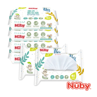【Nuby】濕式衛生紙40抽/6包(可沖馬桶)