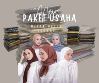 PAKET USAHA HIJAB BELLA SQUARE 20 PCS ( 1 KODI )