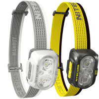 NITECORE new UT27 800L Ultra Lightweight Triple Output Elite Headlamp Running Hiking Headlight with Rechargeable Battery 2 color