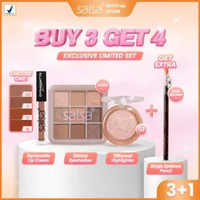 SALSA Neutral Makeup Set - Makeup Natural Sehari Hari | Daily Makeup Set | Korean Makeup Look | Gala