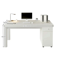 【寶德家居】簡約辦公電腦桌120CM D00369(學生書桌 書桌 辦公書桌 學習桌 辦公桌)