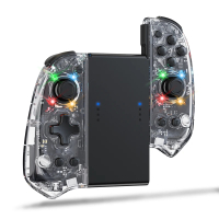 Esports top new for OLED switch wireless gamepad NS joy-com Bluetooth controller with colorful light
