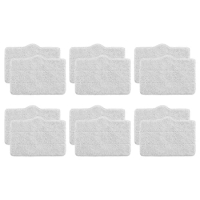 12Pcs For Deerma ZQ610/ZQ600/ZQ100 Steam Mop Cleaner Mop Replacement Accessories Wipes Mop Pad