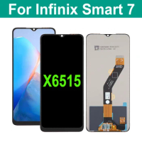 Original 6.6'' For Infinix Smart 7 X6515 LCD Display Touch Screen Digitizer Assembly For Infinix Smart7 LCD