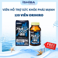 Viên uống hỗ trợ sức khỏe cho nam Orihiro L-Arginine 1000mg và kẽm Zinc 120 viên