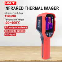 UNI-T UTi120S Infrared Thermal Imager PCB Circuit Industrial Testing 2.4inch TFT LCD Handheld Infrared Thermometer