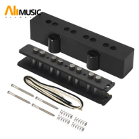 Alico 5 JB Pickup DIY Kits- Fiber Bobbin/Alnico V Pole Piece/Waxed Cloth Cable Pickup Kits for 4 String Jass Bass Kits