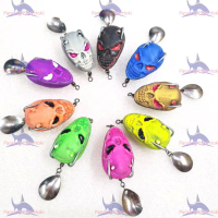 soft frog devil 3.5 cm / umpan soft frog tengkorak