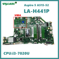 EH5A1 LA-H441P Mainboard For Acer Aspire Aspire 5 A515-52 Laptop Motherboard With i3/i5/i7-7th CPU