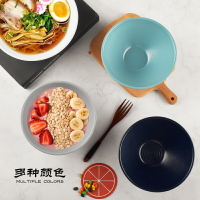 北歐風拉面碗商用日式湯粉米線碗塑料密胺麻辣燙螺螄粉碗味千大碗