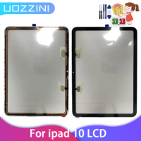 10.9" Touch Screen For Apple iPad 10th 2022 A2696 A2757 A2777 Touch Screen Front Glass Digitizer Replacement Parts 100% Tested