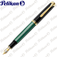 Pelikan 百利金 M800 綠色鋼筆(送原廠4001大瓶裝墨水)
