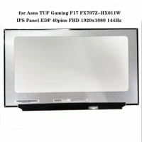 17.3 inch LCD Screen for Asus TUF Gaming F17 FX707Z-HX011W FX706HM IPS Panel EDP 40pins FHD 1920x1080 144Hz