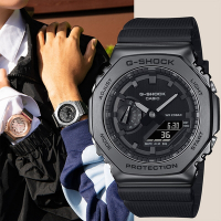 CASIO 卡西歐 G-SHOCK 八角雙顯手錶 週年慶送禮首選GM-2100BB-1A