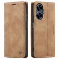 Leather Wallet Case For OPPO Realme C55 11 10 Pro Plus Luxury Magnetic Phone Bag Reno 7 8 Lite 8T 7Z 8Z F21 A1 Pro Find X6 Cover
