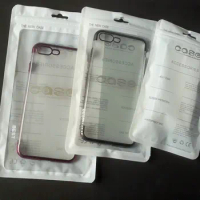 1000pcs 11*19cm Clear white retail plastic pack package bag for iphone4 5S 5G samsung S3 S5 Note3/4 Moblie case packaging bag