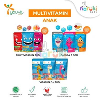 Youvit Series Multivitamin Dewasa Anak Omega Collagen Beauti Gummy Curcuma 7 Days