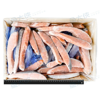 智利-鮭魚半月切D56規(50~60片/6kg/15%冰/件)#無鹽 #整件-1C7A【魚大俠】FH273