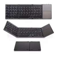 Mini folding keyboard Bluetooth Foldable Wireless Keypad with Touchpad For Chuwi Hi Pad HiPad Max X Plus H i Pad Tablet case