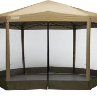 Coleman Back Home Screen Canopy Tent with Instant Setup, Outdoor Gazebo