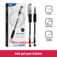 Deli pulpen gel pen 0.5 mm gel ink pen gel pena gel bolpoin gel ballpoint gel 0.5mm