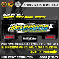 Sticker cutting bak belakang All PickUp L300, Grand max Pu, Carry/T120ss, New Carry, Hilux, Mega Car