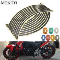 2019 Motorcycle Wheel Sticker Reflective Decals Rim Tape Strip For yamaha aerox155 mt03 aerox 155 yz 125 fz8 xsr700 Accessories