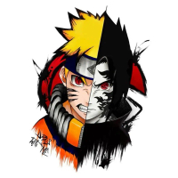 Sablon Baju DTF Sablon Kaos Print DTF Tema Naruto V1