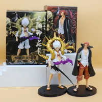 Anime One Piece Figure SHANKS Luffy Gear 5 Kids Toys Collectible Memorabilia Fan Merchandise Action Figurine Manga Model Gift