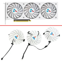 NEW 3PCS 85MM 4PIN Cooling Fan RTX3090 3080 TI GPU FAN For AX GAMING/AX RTX3090 RTX3080ti 3080 LHR X3W Graphics Card Fans