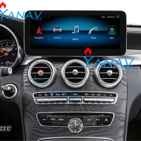10.25'' Android Auto GPS Navigation for-Mercedes-Benz C-W205/GLC-X253 2014-2018 Car Stereo Multimedia radio DVD Player Carplay