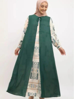 Gamis layer Granada Patchwork