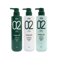 Amos 愛茉詩 02綠茶修護洗髮精 500ml 乾性/清爽/滋潤 擇一