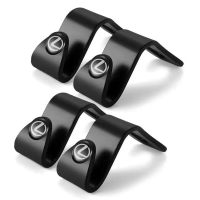 (Trust Parts Global)Car Multifunctional Hooks Auto Logo Hidden Seat Rear Hooks Decoration Accessorie