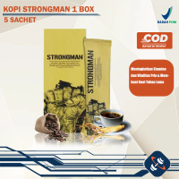 STRONGMAN Minuman Serbuk Kopi 5 Sachet / Box Minuman Serbuk Kopi 15gr/pcs Strong Man Coffee