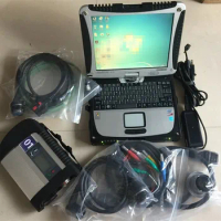 Mb Star Diagnosis C4 SD CONNECT with Newest FULL Software SSD 480GB Toughbook cf19 I5 Second Hand Laptop Ready to Work