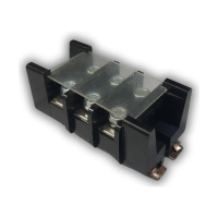 Terminal Block Double Row Screw Strip Phenolic Tahan Panas + Cover Pelindung Kabel