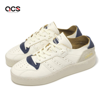 adidas 休閒鞋 Rivalry Summer Low 男鞋 米白 藍 復古 麂皮 低筒 愛迪達 ID8395